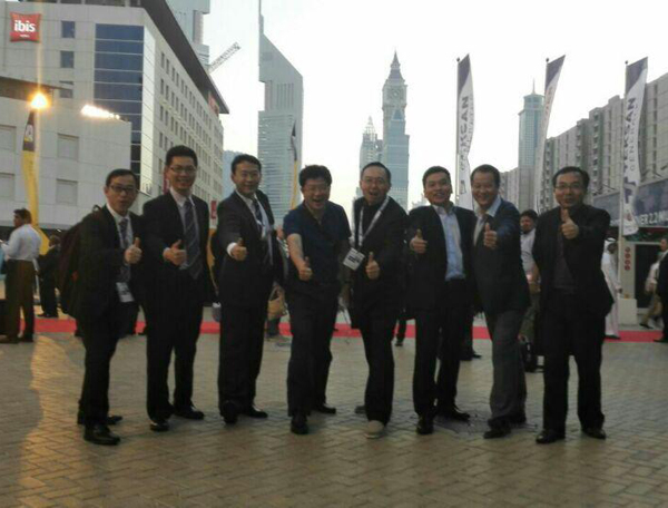 DB旗舰官方电气EvoTec产品亮相2015中东电力展---迪拜展