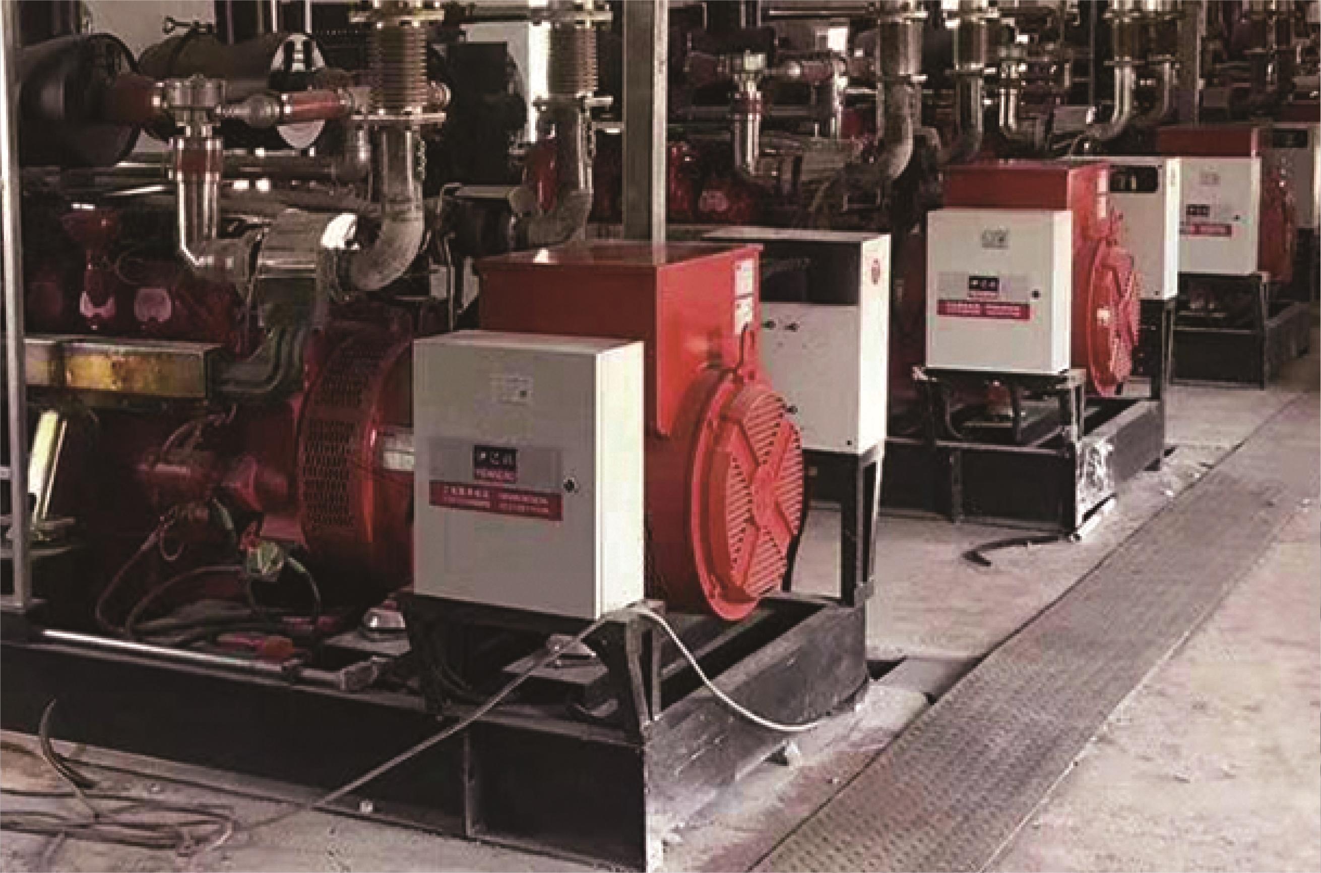 陕北中石化天然气发电站项目（斗山配DB旗舰官方10台200KW）