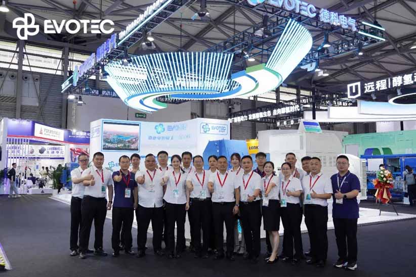 闪耀上海 智造未来 | DB旗舰官方电气5000KW高压发电机惊艳亮相上海动力展!